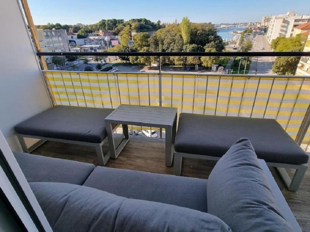 Sea View Balcony And Parking Lägenhet Zadar Exteriör bild